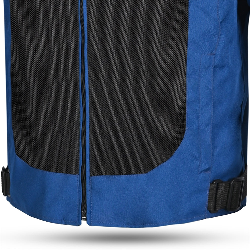 Chaqueta Textil Spiral Mesh Azul/Negro/Rojo - SECURTEX MOTOR S.L (t/a MaximoMoto)