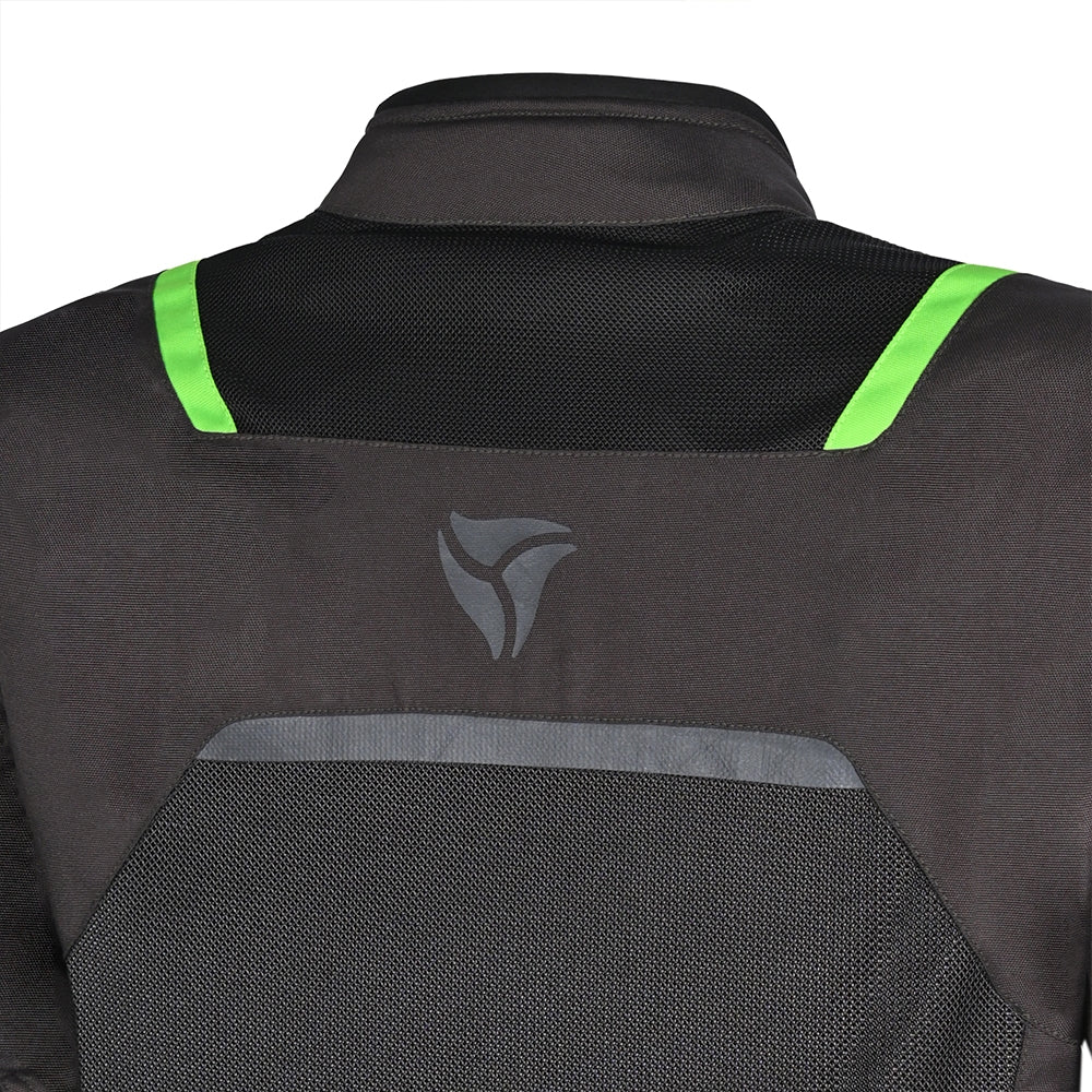 Chaqueta Textil Spiral Mesh Mud/Negro/Verde - SECURTEX MOTOR S.L (t/a MaximoMoto)