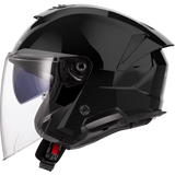 LS2 OF618 VERSO II CASCO DE MOTO SOLID GLOSS NEGRO