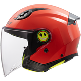 LS2 OF622 FUNNY II CASCO DE MOTO SOLID ROJO