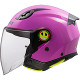 LS2 OF622 FUNNY II PAWS CASCO DE MOTO ROSA
