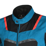 Chaqueta Textil Spiral Mesh Azul claro/Negro/Rojo - SECURTEX MOTOR S.L (t/a MaximoMoto)
