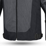 R-TECH - CHAQUETA TEXTIL SPIRAL MESH NEGRO/GRIS/ VERDE FLUOR - SECURTEX MOTOR S.L (t/a MaximoMoto)