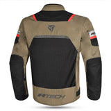 Chaqueta Textil Spiral Mesh Beig/Negro/Rojo - SECURTEX MOTOR S.L (t/a MaximoMoto)