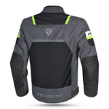 Chaqueta Textil Spiral Mesh Gris/Negro/Amarillo Fluo - SECURTEX MOTOR S.L (t/a MaximoMoto)