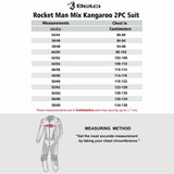 BELA - Mono 2 PC Rocket Mix Kangaroo Negro/Azul - SECURTEX MOTOR S.L (t/a MaximoMoto)