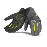 BELA - Guante Textil Man Star Gris/Negro/Amar illo - SECURTEX MOTOR S.L (t/a MaximoMoto)