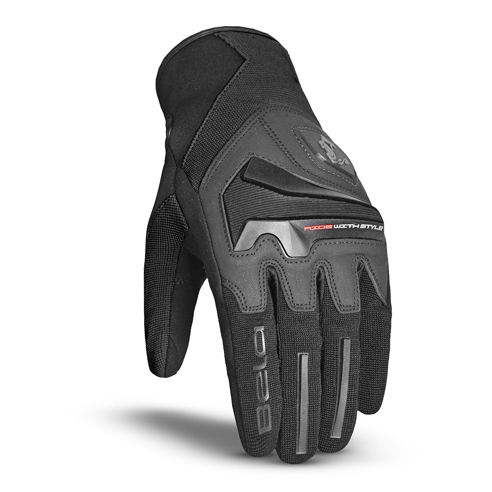 BELA - Guante Textil Man Star Negro - SECURTEX MOTOR S.L (t/a MaximoMoto)