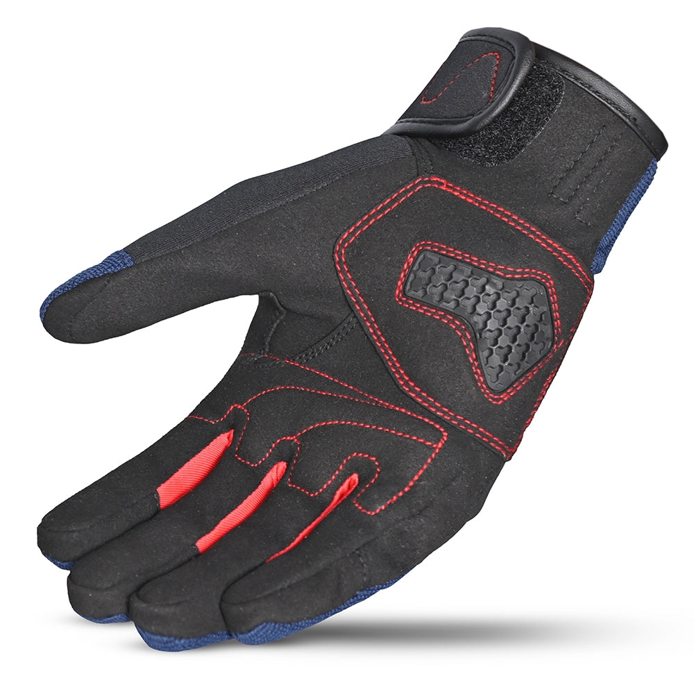 BELA - Guante Textil Man Star Azul Real/Negro - SECURTEX MOTOR S.L (t/a MaximoMoto)