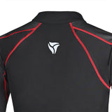 R-TECH - Térmico Textil Jack Wind Stoper Negro/Rojo