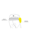 R-TECH - Pantalón Textil Spiral 3/4 Touring Hielo