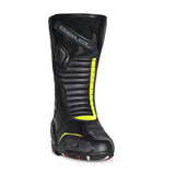 BELA - Botas Piel Strip Negro/Amarillo Fluor - SECURTEX MOTOR S.L (t/a MaximoMoto)