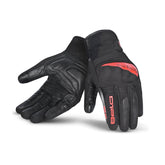 BELA - Guante Textil Boom Winter WP.Lady Negro/Rojo - SECURTEX MOTOR S.L (t/a MaximoMoto)