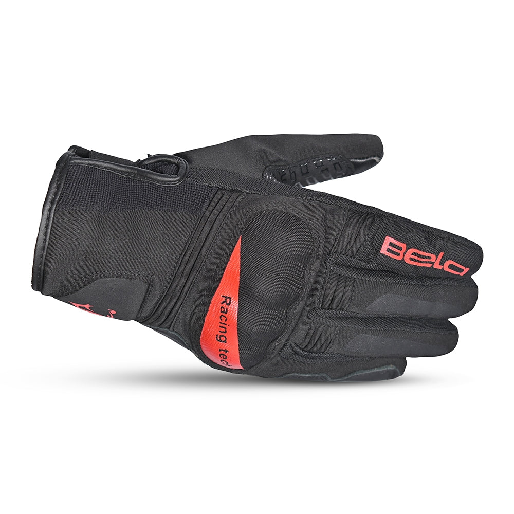 BELA - Guante Textil Boom Winter WP.Lady Negro/Rojo - SECURTEX MOTOR S.L (t/a MaximoMoto)