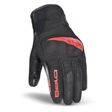 BELA - Guante Textil Boom Winter WP Negro/Rojo - SECURTEX MOTOR S.L (t/a MaximoMoto)