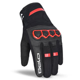 BELA - Guante Textil Tracker Winter WP Negro/Rojo - SECURTEX MOTOR S.L (t/a MaximoMoto)