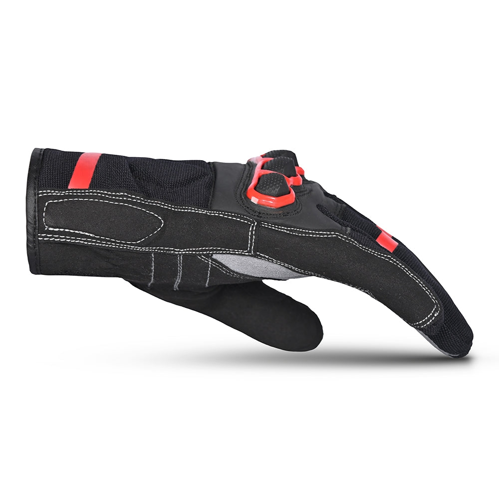 BELA - Guante Textil Tracker Winter WP Negro/Rojo - SECURTEX MOTOR S.L (t/a MaximoMoto)