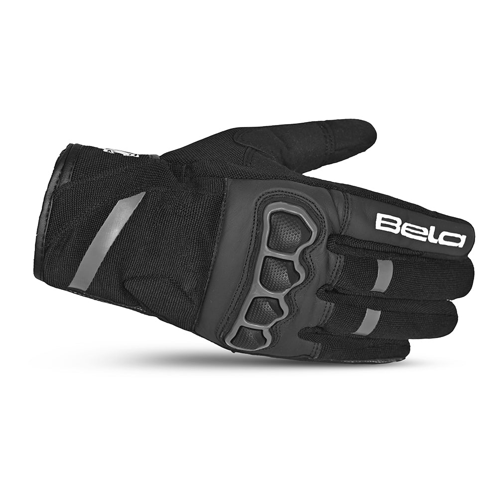 BELA - Guante Textil Tracker Winter WP Negro/Gris - SECURTEX MOTOR S.L (t/a MaximoMoto)