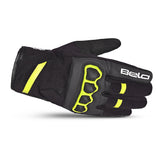 BELA - Guante Textil Tracker Winter WP lady Negro/Amarillo Fluor - SECURTEX MOTOR S.L (t/a MaximoMoto)