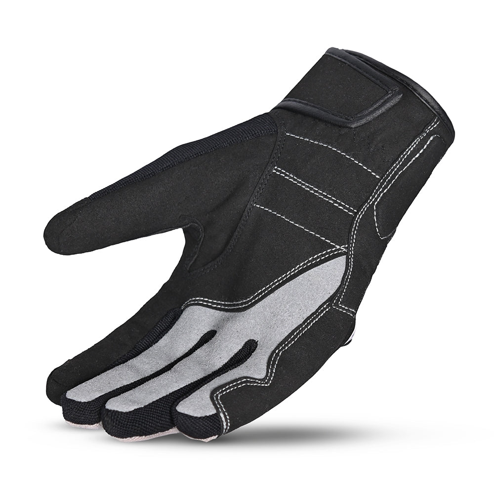 BELA - Guante Textil Tracker Winter WP Negro/Blanco/Rojo - SECURTEX MOTOR S.L (t/a MaximoMoto)