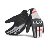 BELA - Guante Textil Tracker Winter WP Negro/Blanco/Rojo - SECURTEX MOTOR S.L (t/a MaximoMoto)