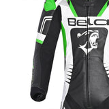 BELA - Mono 1 PC X Race Blanco/Negro/Verde - SECURTEX MOTOR S.L (t/a MaximoMoto)