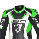 BELA - Mono 1 PC X Race Blanco/Negro/Verde - SECURTEX MOTOR S.L (t/a MaximoMoto)