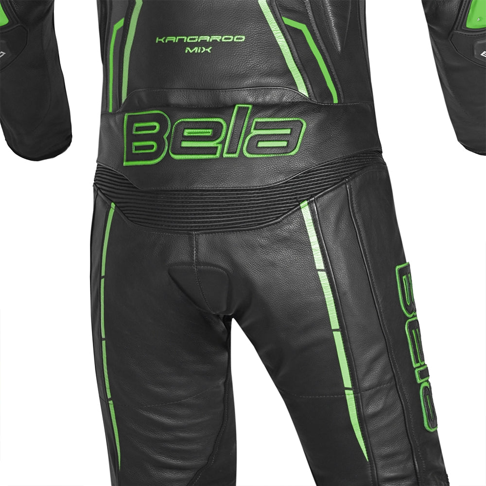 BELA - Mono 2 PC Rocket Mix Kangaroo Negro/Verde - SECURTEX MOTOR S.L (t/a MaximoMoto)