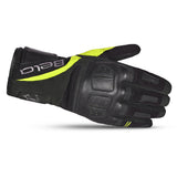 BELA - Guante Piel Highway Winter WP Lady Negro/Amarillo Fluor - SECURTEX MOTOR S.L (t/a MaximoMoto)