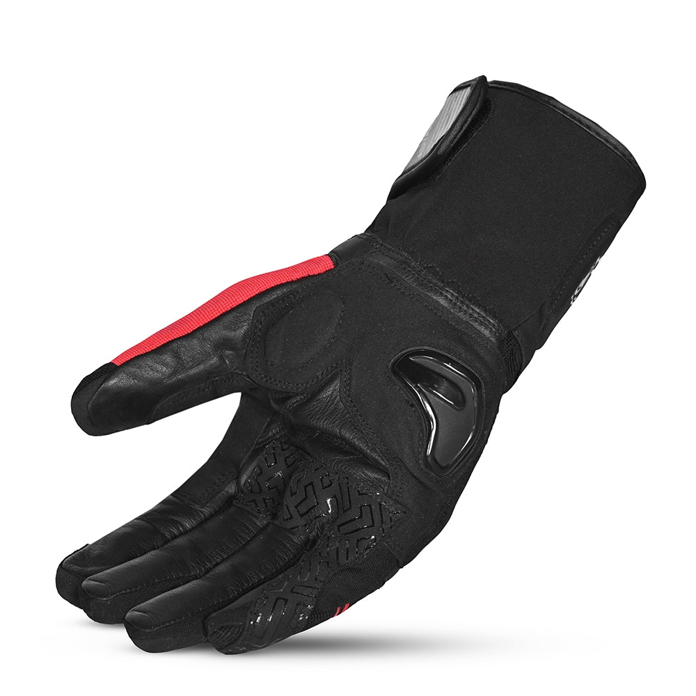 BELA - Guante Piel Highway Winter WP Negro/Rojo - SECURTEX MOTOR S.L (t/a MaximoMoto)