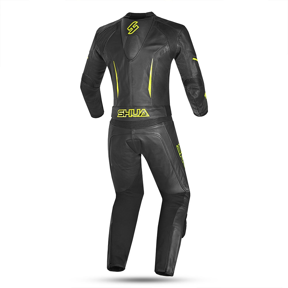 SHUA - Mono 2 PC Infinity Man Negro/Amarillo-Maximo Moto