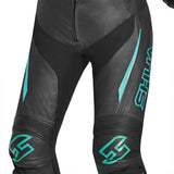 SHUA - Mono 2 PC Infinity Lady Negro/Turquesa-Maximo Moto