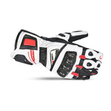 BELA - Guante Piel Venom RS Racing Man Blanco/Negro/Rojo - SECURTEX MOTOR S.L (t/a MaximoMoto)