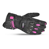 BELA - Guante Piel Venom RS Racing Lady Negro/Rosa - SECURTEX MOTOR S.L (t/a MaximoMoto)