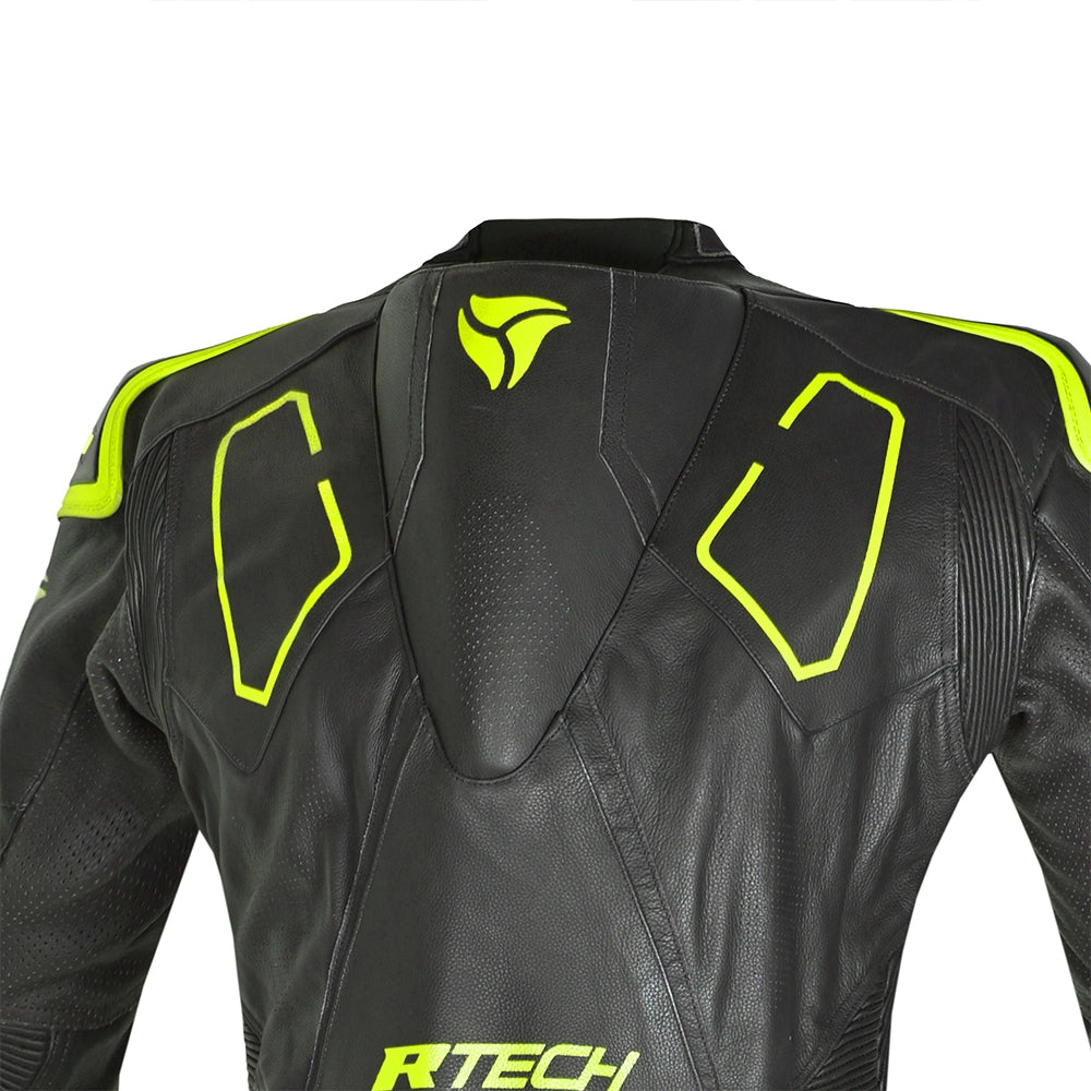 R-TECH Mono 1 PC RisingStar Negro/Amarillo Fluor - SECURTEX MOTOR S.L (t/a MaximoMoto)
