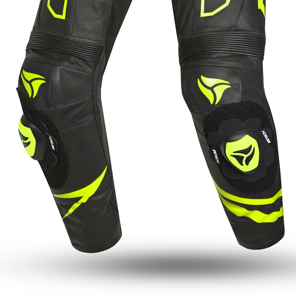R-TECH Mono 1 PC RisingStar Negro/Amarillo Fluor - SECURTEX MOTOR S.L (t/a MaximoMoto)
