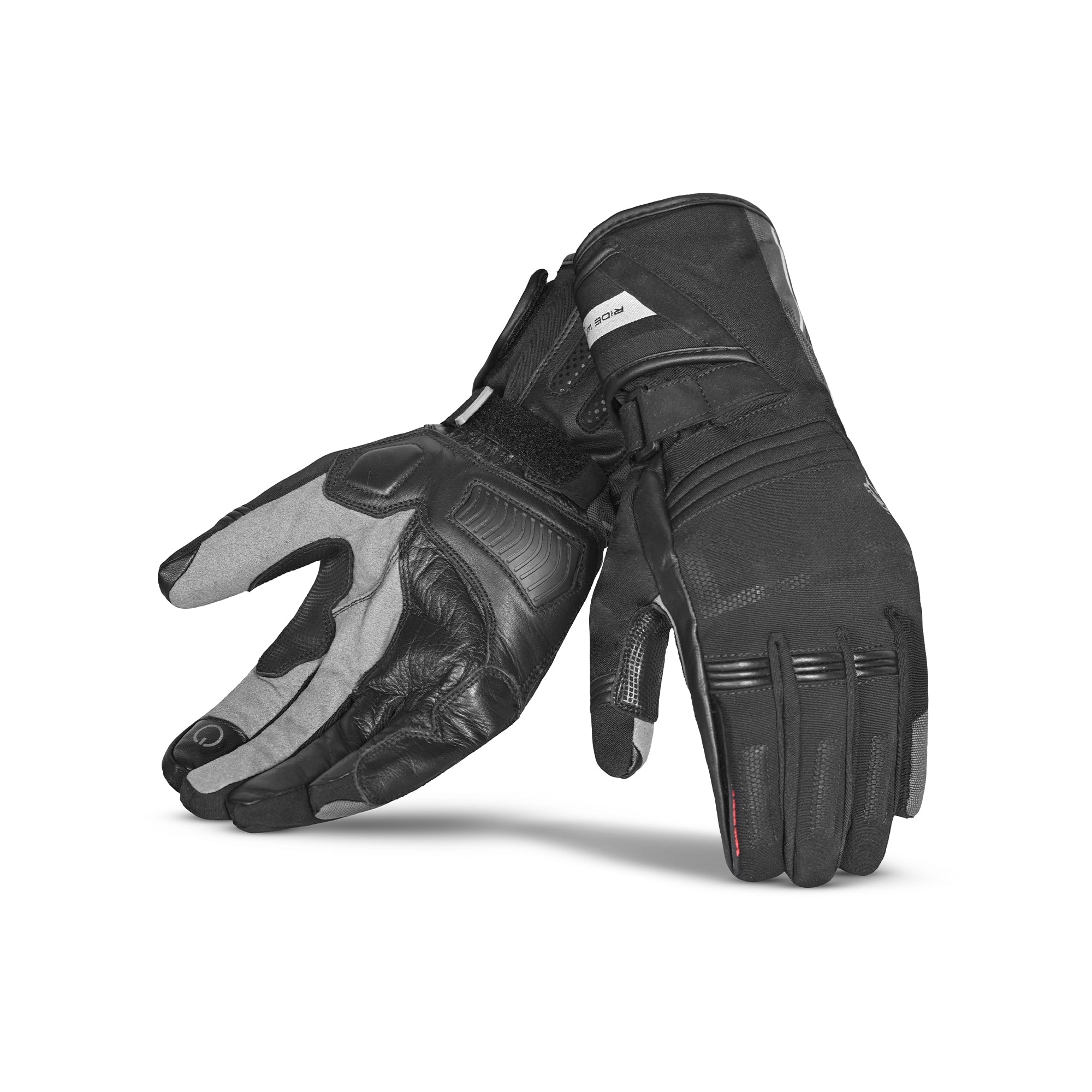 BELA - Guante Piel Iglo Winter WP Negro/Gris - SECURTEX MOTOR S.L (t/a MaximoMoto)