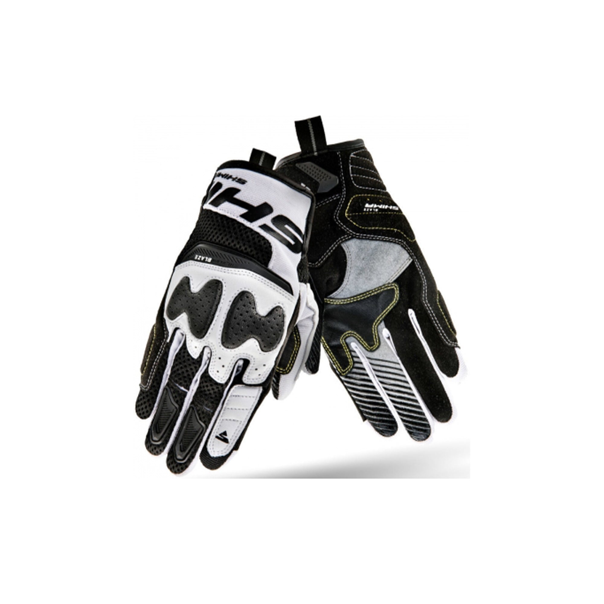SHIMA BLAZE MEN GUANTES WHITE - SECURTEX MOTOR S.L (t/a MaximoMoto)