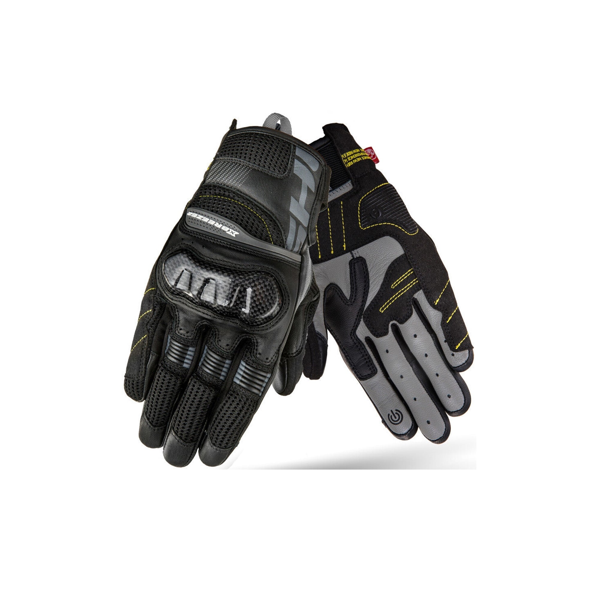 SHIMA X-BREEZE 2 MEN GUANTES BLACK - SECURTEX MOTOR S.L (t/a MaximoMoto)