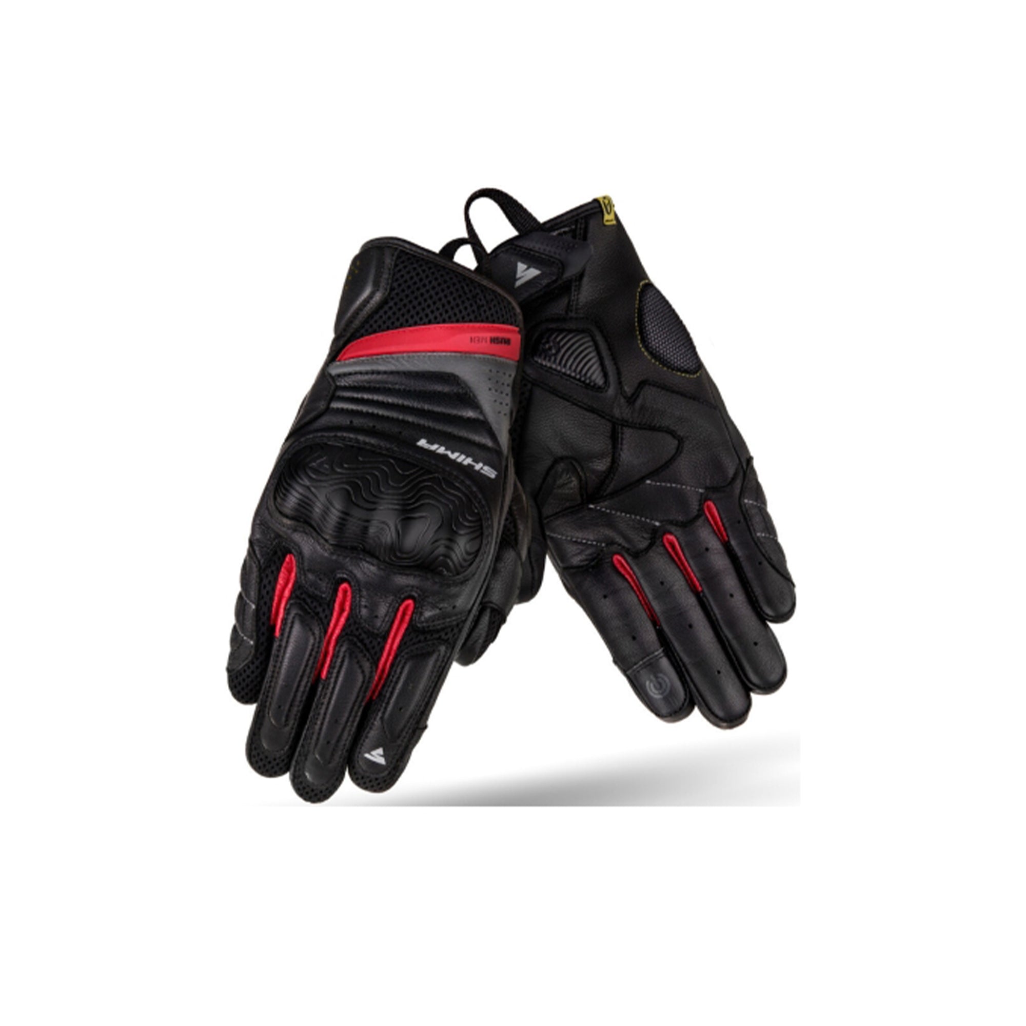 SHIMA RUSH MEN GUANTES RED - SECURTEX MOTOR S.L (t/a MaximoMoto)