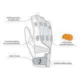 BELA - Guante Piel Impact Lady Negro - SECURTEX MOTOR S.L (t/a MaximoMoto)