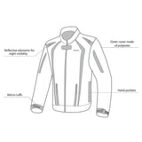 R-TECH - MARSHAL Negro/Gris