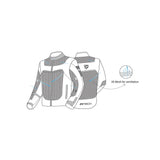 R-TECH - SPIRAL MESH Gris/Negro/Amarillo Fluo