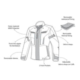 BELA - Chaqueta Textil Hurricane Lady Negro/Fucsia - SECURTEX MOTOR S.L (t/a MaximoMoto)