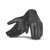 BELA - Guante Piel Cafe Air Negro - SECURTEX MOTOR S.L (t/a MaximoMoto)