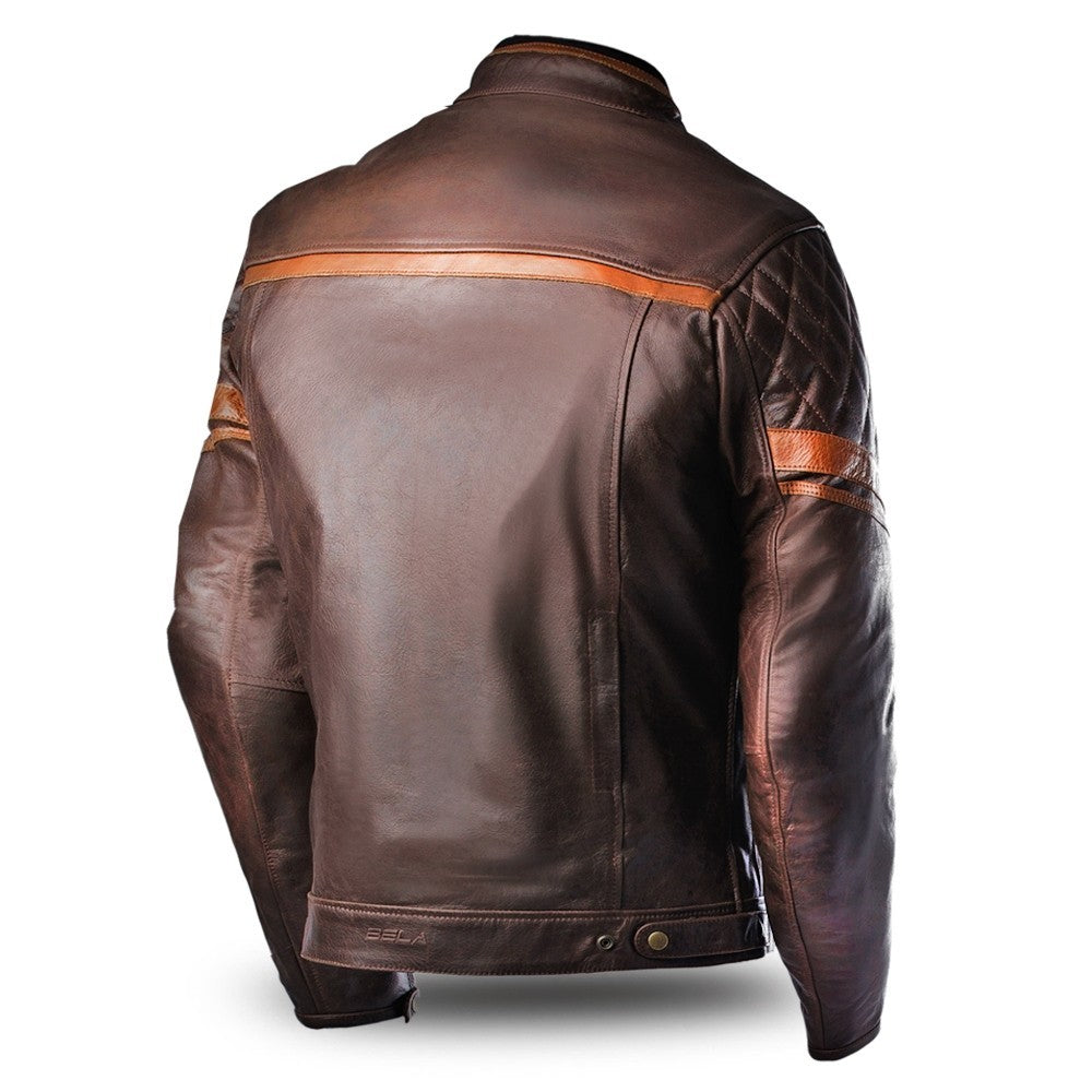 BELA - Chaqueta Piel Merlin Marrón - SECURTEX MOTOR S.L (t/a MaximoMoto)
