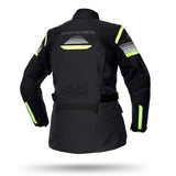 SPYKE Equator Dry Techno Lady Jacket Negro/Antra/Amarillo - CHAQUETA