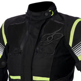SPYKE Equator Dry Techno Lady Jacket Negro/Antra/Amarillo - CHAQUETA