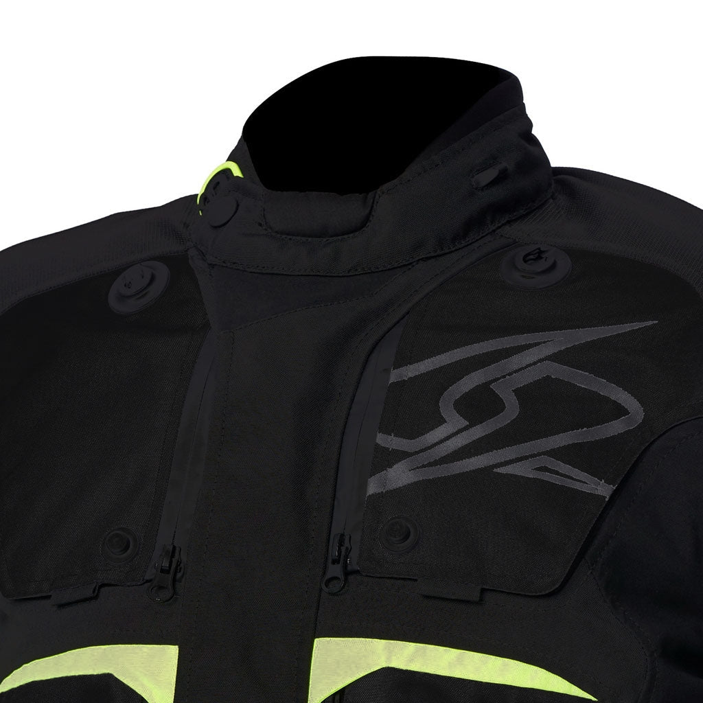 SPYKE Equator Dry Techno Man Jacket Negro/Antra/Amarillo - CHAQUETA