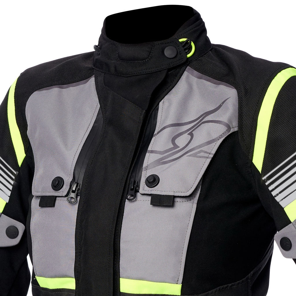 SPYKE Equator Dry Techno Man Jacket Gris/Antra/Yellow